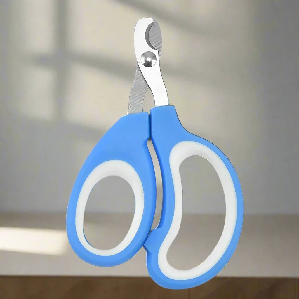 Coupe - Ongles - PetCatNailScissor™ - Bleu Blanc - Griffes & Solutions