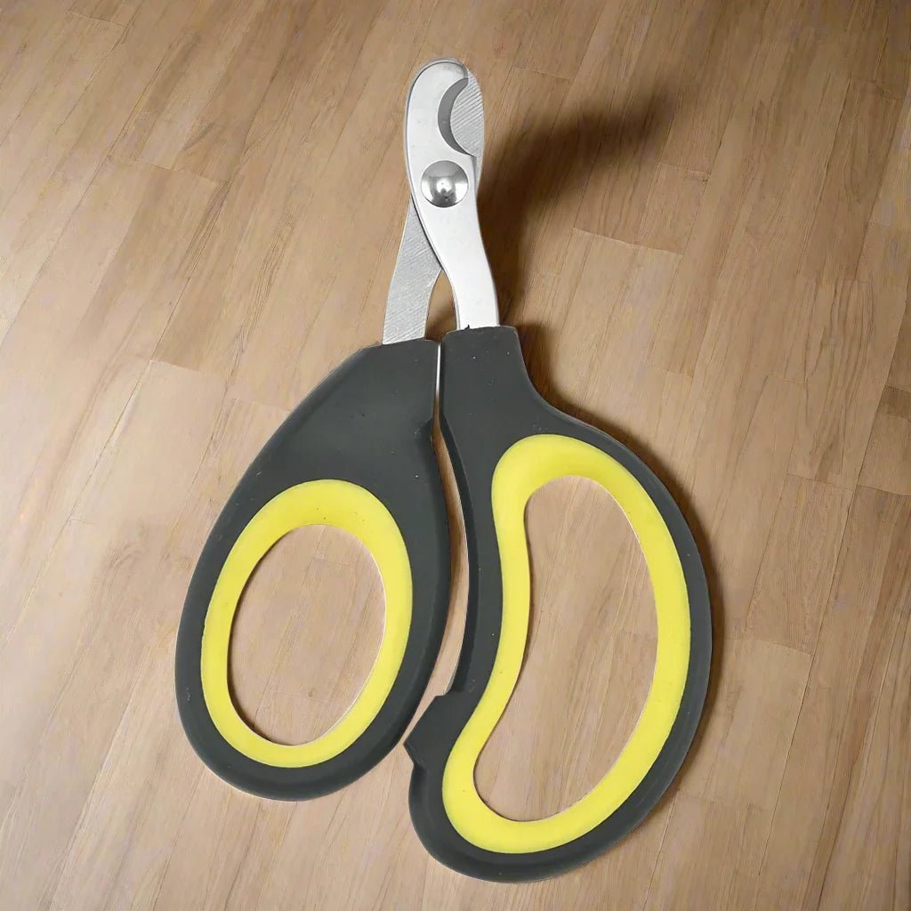 Coupe - Ongles - PetCatNailScissor™ - Noir Jaune - Griffes & Solutions