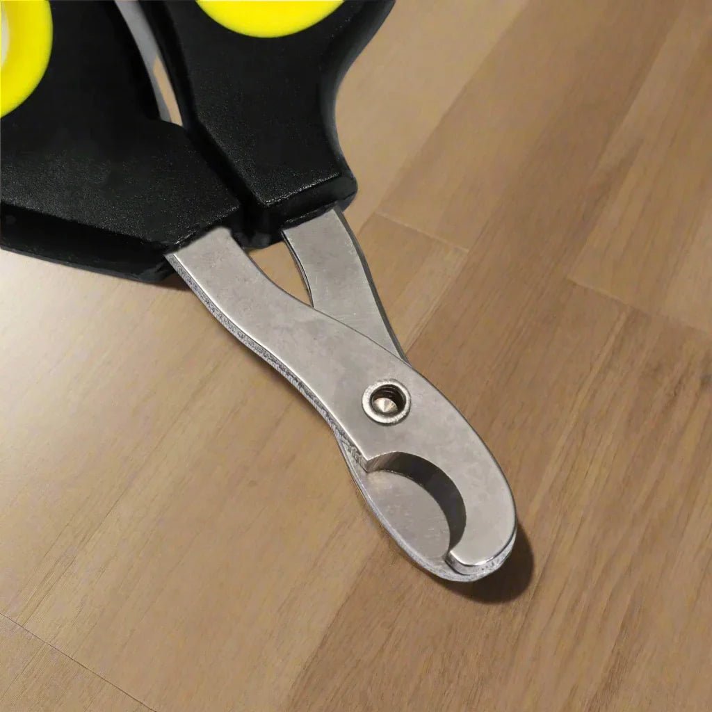 Coupe - Ongles - PetCatNailScissor™ - Noir Jaune - Griffes & Solutions