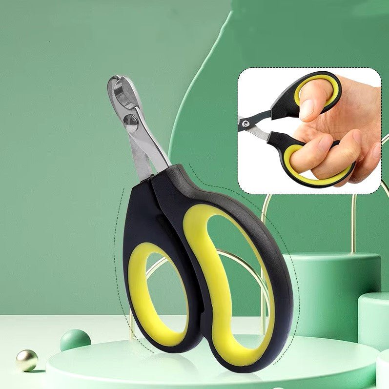 Coupe - Ongles - PetCatNailScissor™ - Noir Jaune - Griffes & Solutions