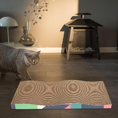 Grattoir pour chat - PurrfectScratcher™ - Dune Bleue - Griffes & Solutions
