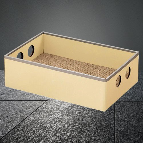 Lit en Carton - CatBasket™ - Jaune - Griffes & Solutions