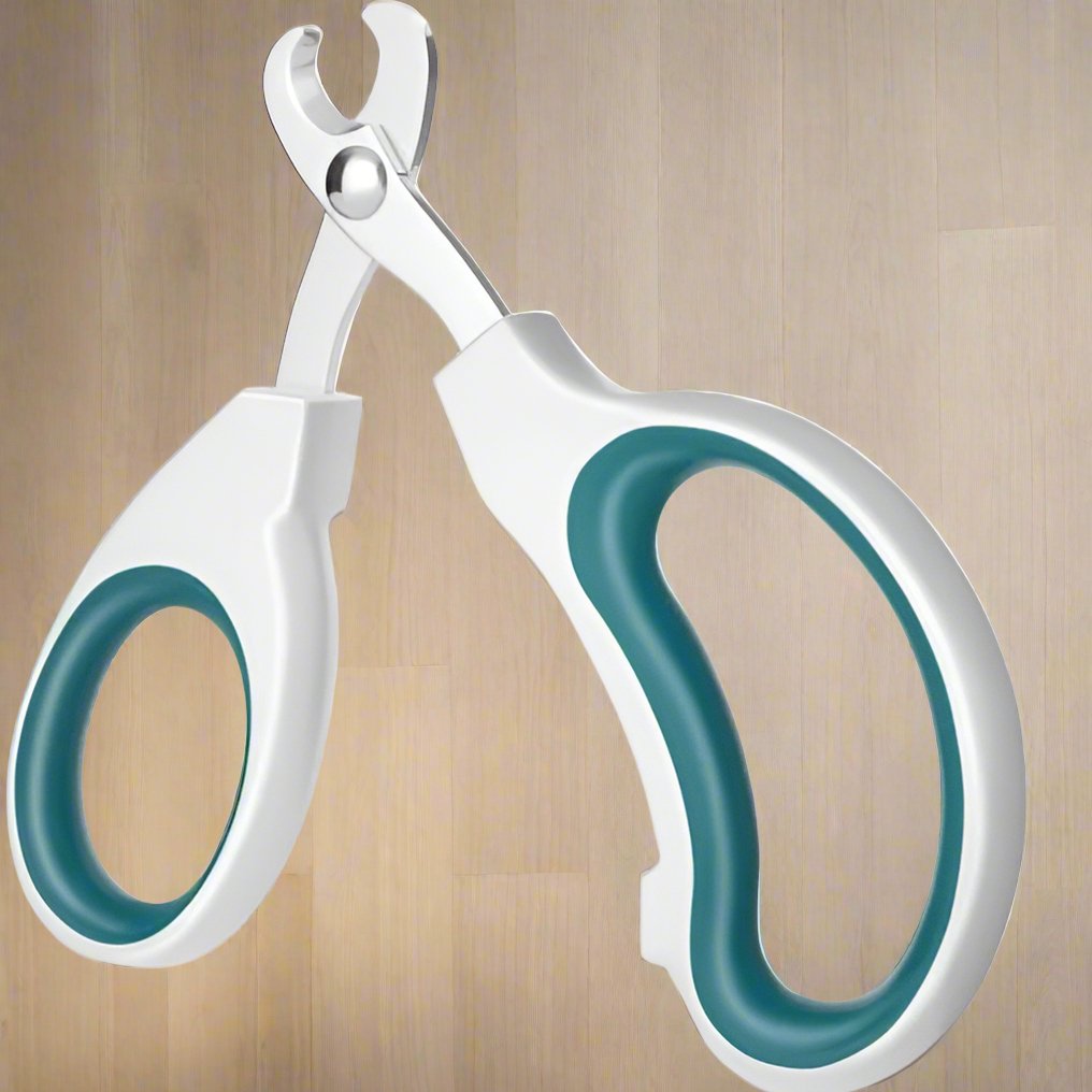 Coupe - Ongles - PetCatNailScissor™ - Blanc Bleu Encre - Griffes & Solutions