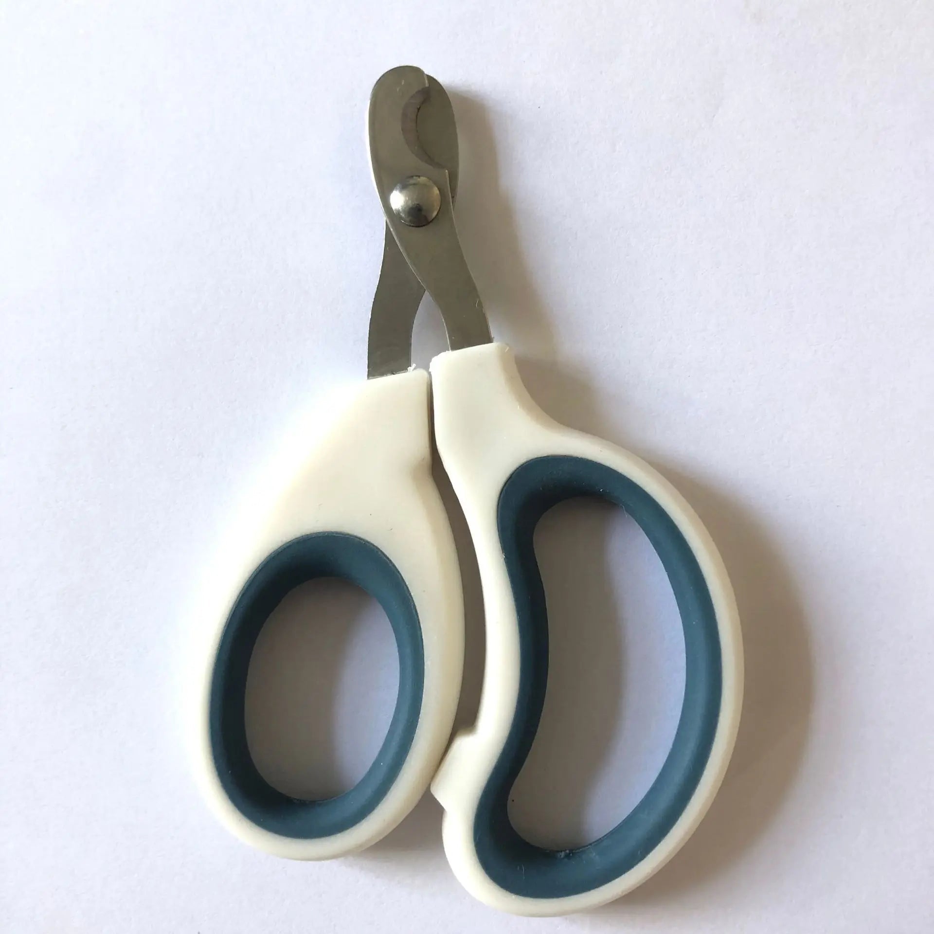Coupe - Ongles - PetCatNailScissor™ - Blanc Bleu Encre - Griffes & Solutions